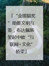 “金熊猫奖”助推文明互鉴，布达佩斯架起中欧“互联网+文化”桥梁