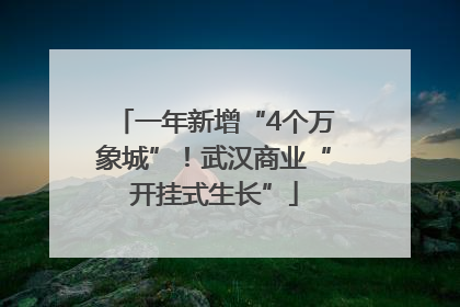 一年新增“4个万象城”！武汉商业“开挂式生长”
