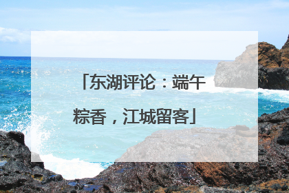 东湖评论：端午粽香，江城留客