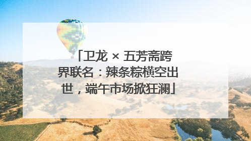 卫龙 × 五芳斋跨界联名：辣条粽横空出世，端午市场掀狂澜