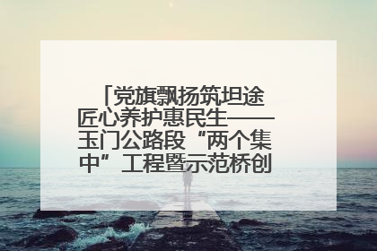 党旗飘扬筑坦途 匠心养护惠民生——玉门公路段“两个集中”工程暨示范桥创建项目圆满收官