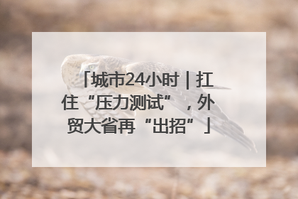 城市24小时｜扛住“压力测试”，外贸大省再“出招”