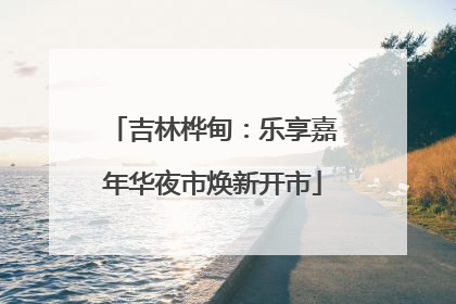 吉林桦甸：乐享嘉年华夜市焕新开市