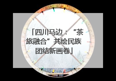 四川马边：“茶旅融合”共绘民族团结新画卷
