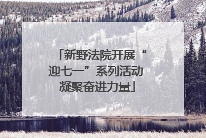 新野法院开展“迎七一”系列活动 凝聚奋进力量
