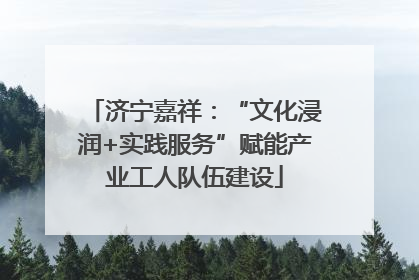 济宁嘉祥：“文化浸润+实践服务”赋能产业工人队伍建设