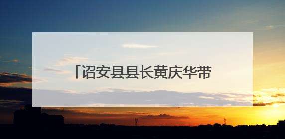 诏安县县长黄庆华带队调研乡村振兴工作