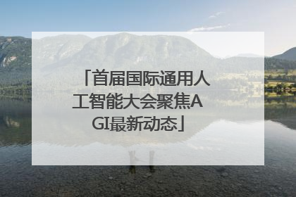 首届国际通用人工智能大会聚焦AGI最新动态
